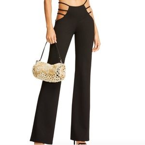 pants with hips cut out